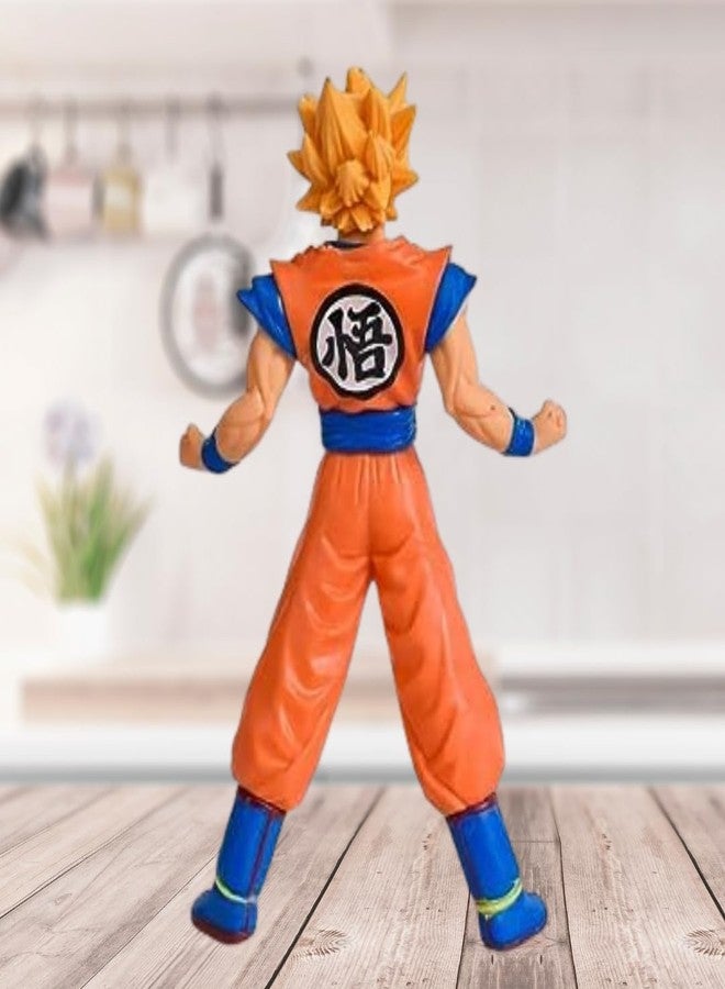 FUNFOB Anime Action Figure Height-15cm Anime Figures PVC Multicolour | Go-k Light Yellow Hair 15CM - Image 4